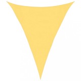 Cumpara ieftin Panza parasolar, bej, 3x4x4 m, HDPE, 160 g/m&sup2;