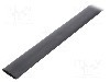 Tub termocontractant, 19mm, 1m, neagra, TASKER - GTM 1995 BK