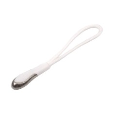 Tragator pentru fermoar Crisalida, 65 mm, Alb