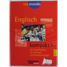 ENGLISCH KOMPAKT 1 , EIN SELBSTLERNKURS FUR ANFANGER UND WIEDEREINTSEIGER , von TERRY MOSTON , 2002 , LIPSA CD *