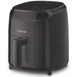 Friteuza cu aer cald Zelmer ZAF3550, 1200 W, 3,5 l, Timer 60 minute , Oprire automata, 9 programe presetate, Temperatura pana la 200 grade, Negru