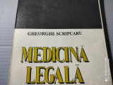 MEDICINA LEGALA - GHEORGHE SCRIPCARU, E. D. P 1993,438 PAG