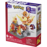 Pokemon Mega Set De Constructie Roata De Foc A Lui Charmander