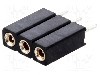 Conector 3 pini, seria {{Serie conector}}, pas pini 2.54mm, CONNFLY - DS1002-03-1*3131