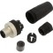 Conector M12 4-Pin Drept Mufă Mamă -40&divide;85&deg;C