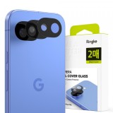 Folie de protectie Camera Spate Ringke pentru Google Pixel 10a, Sticla Securizata, Set 2 bucati, Transparenta