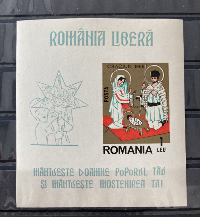 Romania, Exil, Emisiunea XLV, Craciun 1966