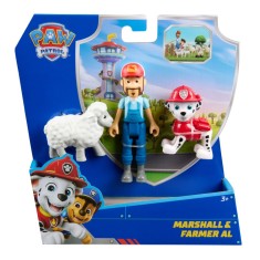 PATRULA CATELUSILOR SET 3 FIGURINE MARSHALL SI FERMIERUL AL SuperHeroes ToysZone