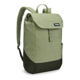 Rucsac urban cu compartiment laptop Thule Lithos Backpack 16L 3205451, Quiet green