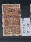 TS23 - Timbre serie Polonia - 1928 Mi260, Stampilat