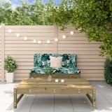 VidaXL Set mobilier relaxare de grădină, 2 piese, lemn de pin tratat 3186591