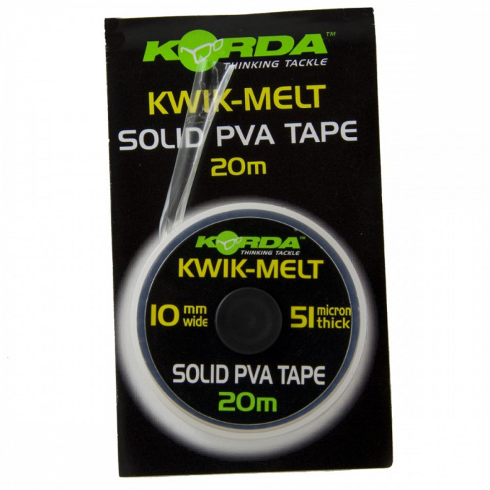 Korda Kwik Melt 10mm PVA Tape 20m