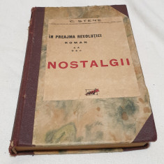 Carte veche perioada interbelica - NOSTALGII - C. Stere