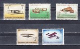 A12 S2 5 - Timbre foarte veche - San Marino - avioane