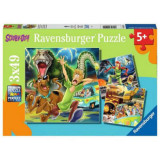 PUZZLE SCOOBY DOO, 3x49 PIESE, Ravensburger