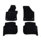 Set covorase auto mocheta Velor VW TOURAN (1T), 02.2003-12.2006; TOURAN (1T2), 01.2007-07.2010, negru,