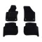 Set covorase auto mocheta Velor VW TOURAN (1T), 02.2003-12.2006; TOURAN (1T2), 01.2007-07.2010, negru,