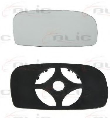 Sticla oglinda, oglinda retrovizoare exterioara HONDA CIVIC VII Hatchback (EU, EP, EV) (1999 - 2006) BLIC 6102-02-0896P foto