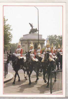 bnk cp Militare - Anglia - Queen`s Mounted Troops foto