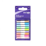Etichete Indexare Strigo adezive, 9x20 file mix culori, 45x6 mm