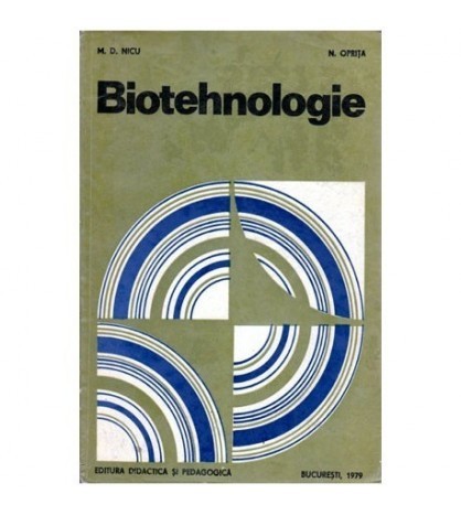 M.D. Nicu, N. Oprita - Biotehnologie - 100917