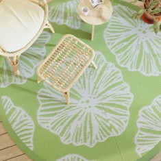 vidaXL Covor de exterior, ARAKIL verde, &Oslash;200 cm, PP