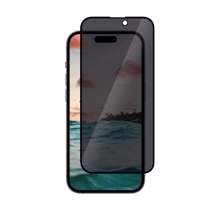 Intelli&reg; Folie Sticla Securizata Privacy compatibila cu Apple iPhone 16 Pro,
