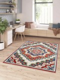 Covor Belgian, Makati 23535, Multicolor, Diverse Dimensiuni - 123x170