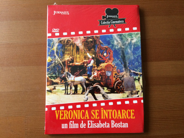 veronica se intoarce 1973 dvd disc film romanesc colectia cinemateca nou sigilat