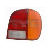 Stop spate lampa Vw Polo (6n) Hb, 10.94-08.99 Hatchback, spate, omologare ECE, fara suport bec, rosu-galben, 6N0945095; 6N0945095H; 6N0945111, Stanga
