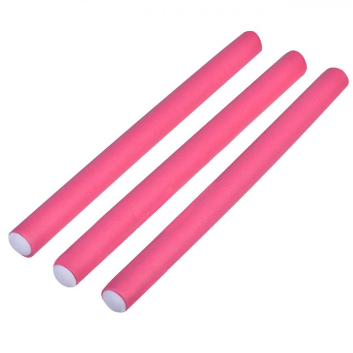 Bigudiuri Păr Set 10 Bucăți, Fucsia, Diametru 1.2 cm