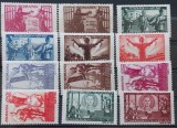 Romania 1945 - Apararea Patriotica,hartie alba MNH