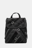 Desigual rucsac FIBONACCI HAMPTON MI culoarea negru, mic, uni, 25WAKP25