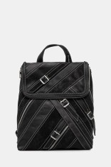 Desigual rucsac FIBONACCI HAMPTON MI culoarea negru, mic, uni, 25WAKP25
