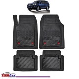 Covorase Auto TeamCar&reg; Tip Tavita Compatibile Kia Sorento Generatia II (2009&ndash;2014) Negru Material Rezistent, Cauciuc