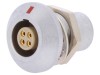 Conector circular mamă 4 pini 10A