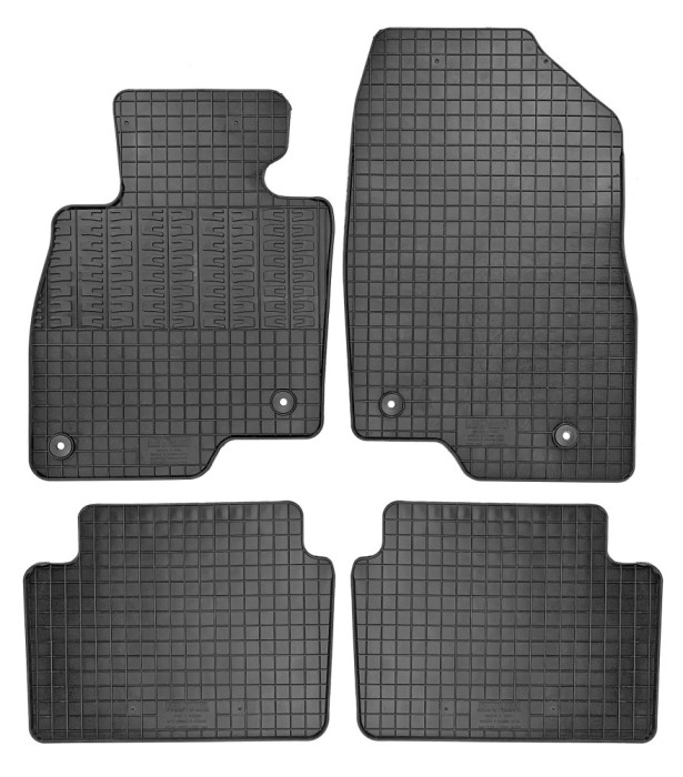 Set covorase auto din cauciuc Mazda 3 (BM) 2013-2019; Mazda 6 (GJ) Combi 2013-2024 , Negre