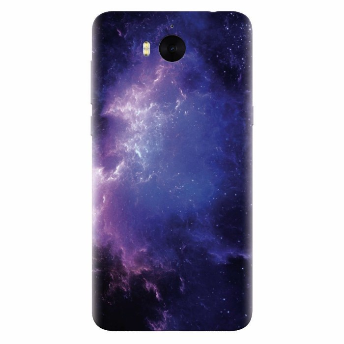 Husa silicon pentru Huawei Y5 2017, Purple Space Nebula