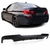 Difuzor spate Performance negru mat, potrivit pentru BMW Seria 5 F10 F11 550i M550d Performance AutoTuning