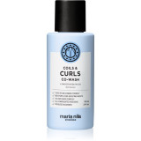 Maria Nila Coils &amp; Curls Co-Wash sampon si balsam pentru par ondulat si cret 100 ml