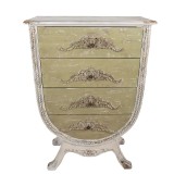Cumpara ieftin Comoda lemn multicolor vintage 81x36x113 cm