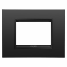 Rama Ornament 3M metal LUX Gewiss Chorus negru satinat GW16203XM