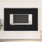 vidaXL Set comodă TV 8 pcs Stejar negru 60 x 30 x 30 cm Lemn compozit