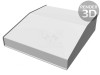 Carcasă Desktop Aluminiu 1456KL3BKBU