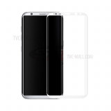 Geam protectie display sticla 3D Samsung Galaxy S8 Plus WHITE