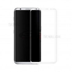 Geam protectie display sticla 3D Samsung Galaxy S8 Plus WHITE