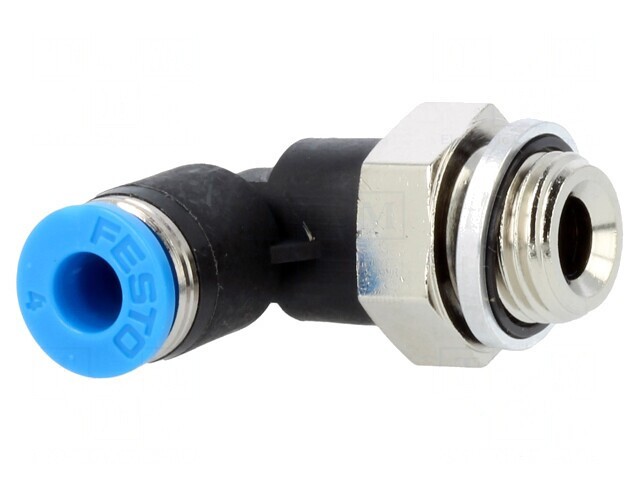 Racord Push-in 90&deg; QS 4mm 6bar