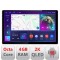 Navigatie dedicata Fiat 500 2007-2015 Edonav ecran 13&quot; 2K 8 si 128 Android Waze USB Navigatie 4G 360 Toslink Youtube Radio KIT-fi CarStore Technology