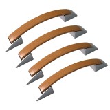 Set 4 Manere din plastic, 2103-03, lungime 134 mm, distanta gauri 96 mm, fag