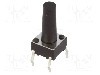 Microintrerupator 6x6mm, OFF-(ON), SPST-NO, NINIGI -